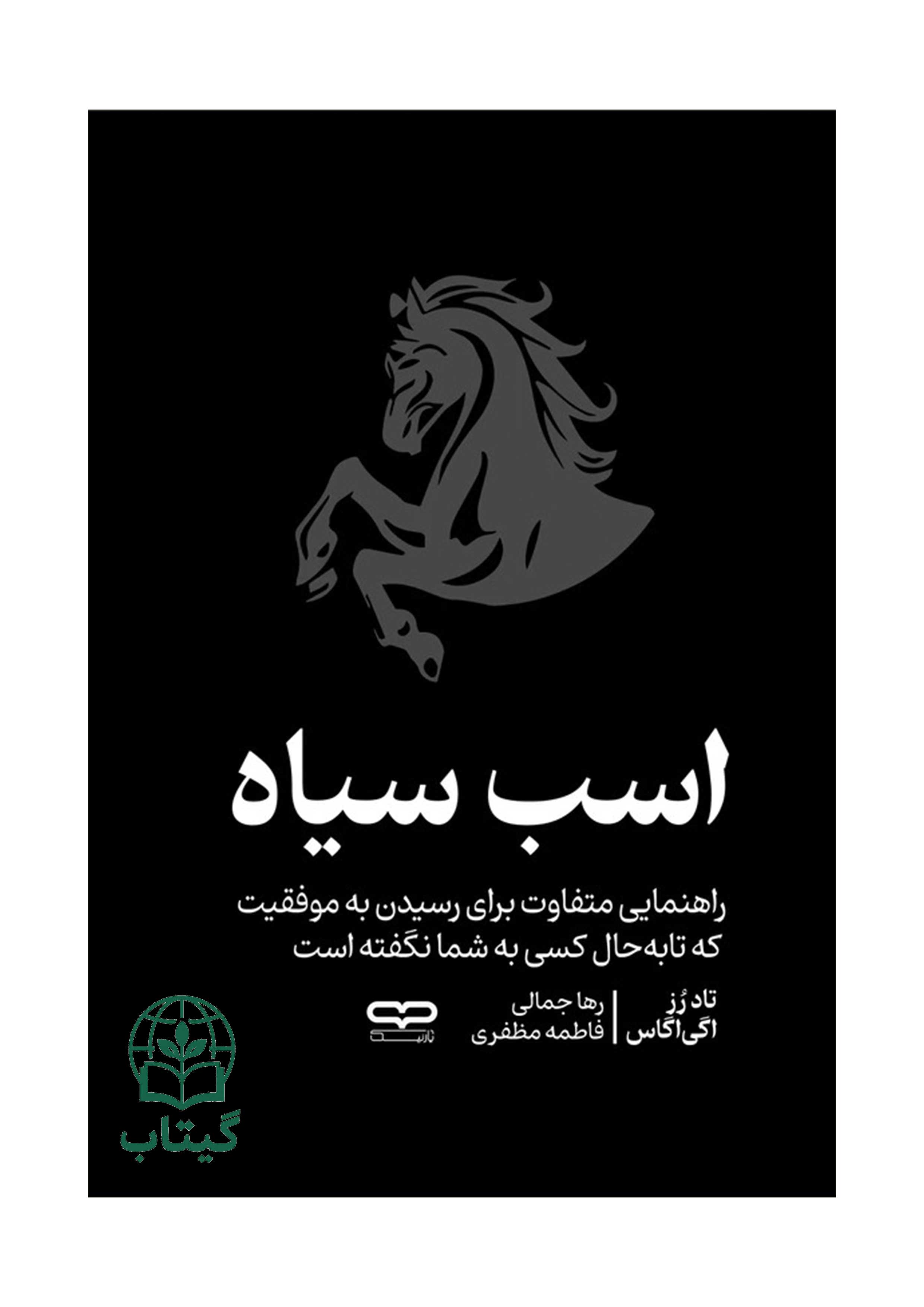 تصویر جلد کتاب اسب سیاه اثر تاد رز