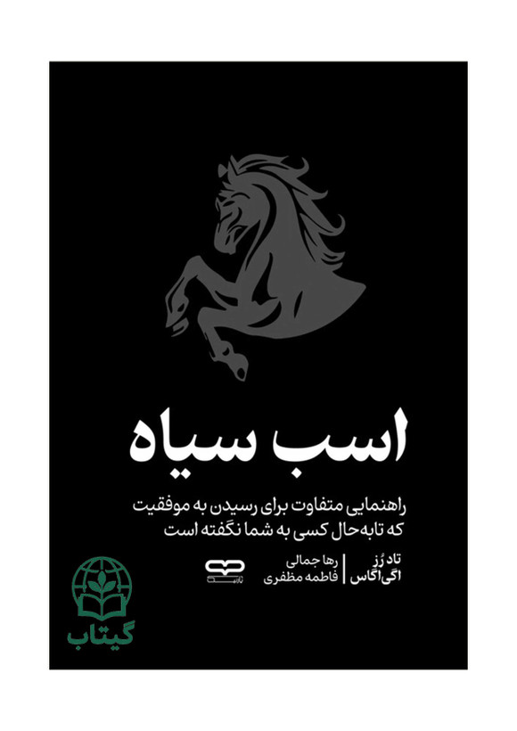 تصویر جلد کتاب اسب سیاه اثر تاد رز